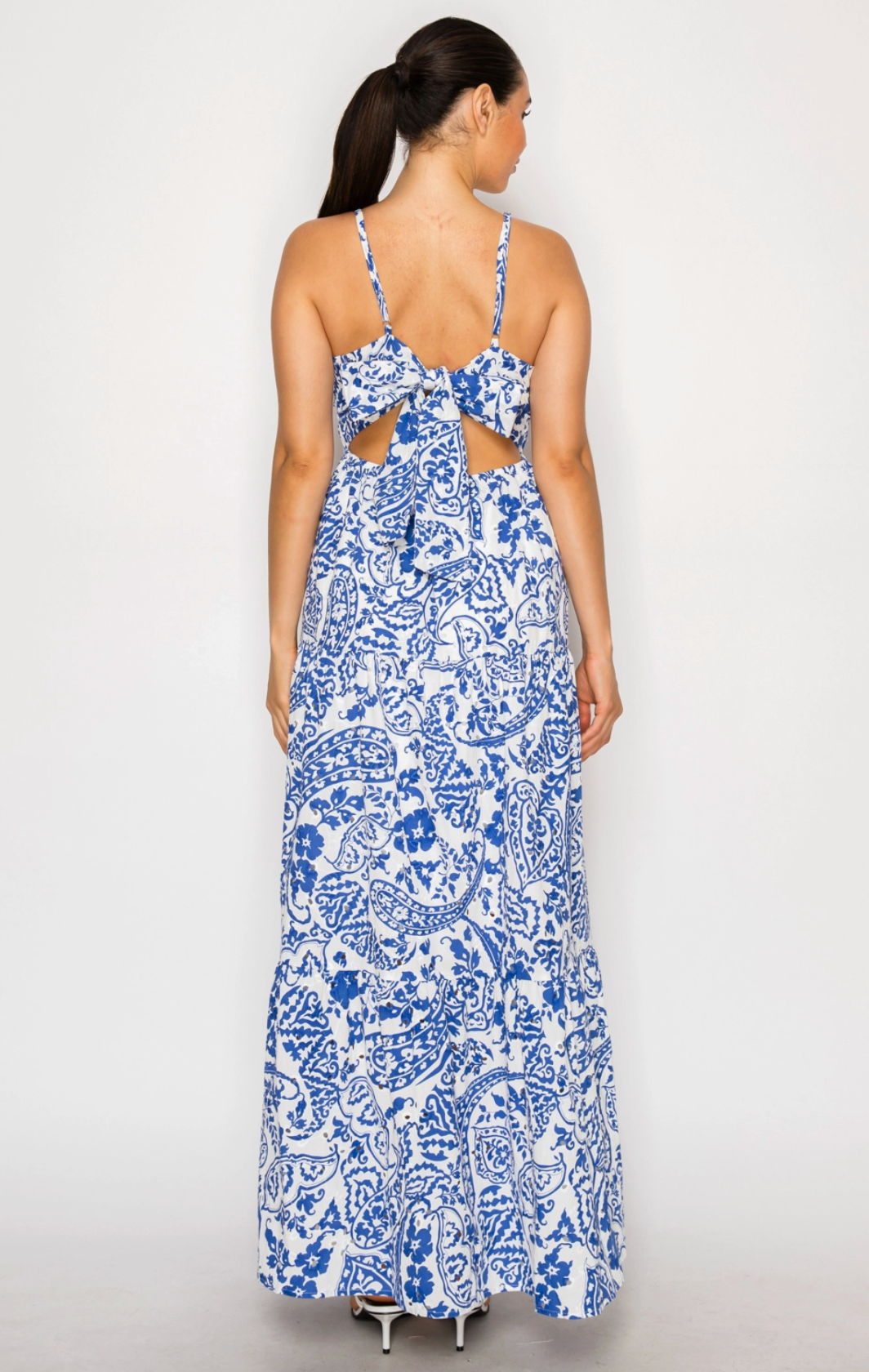 Sapphire Reverie Maxi Dress
