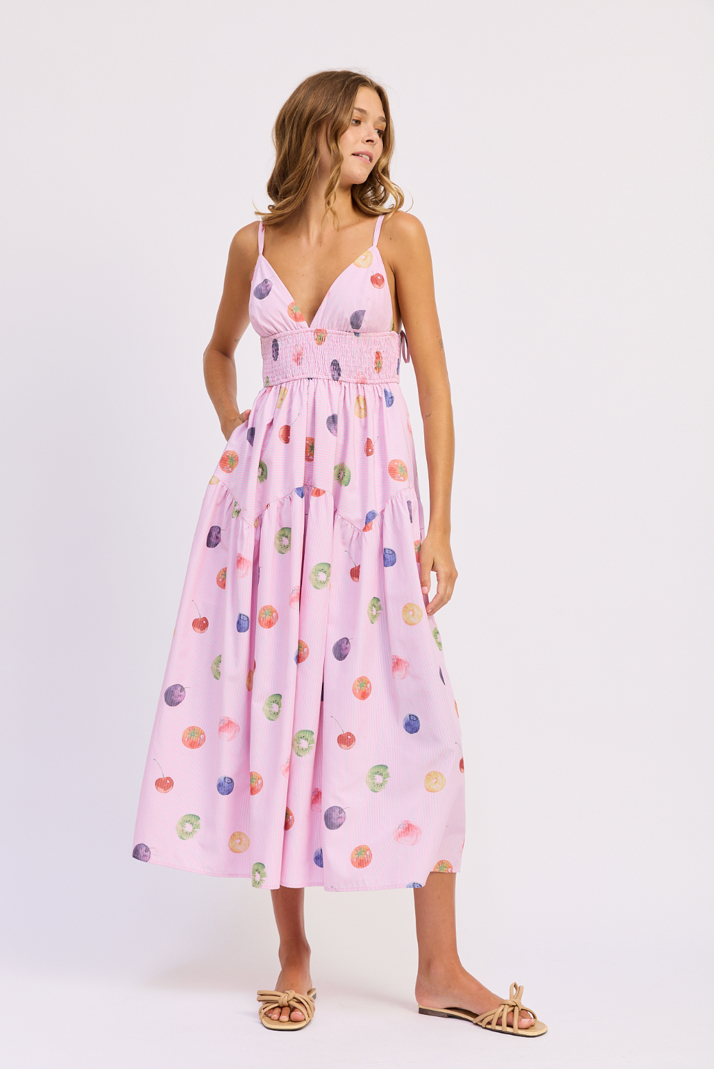 Fruit Medley Maxi Dress