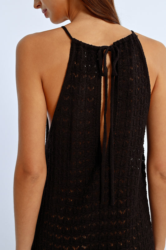 Crochet Knit Dress
