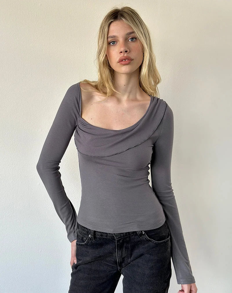 Wayra Cowl Top