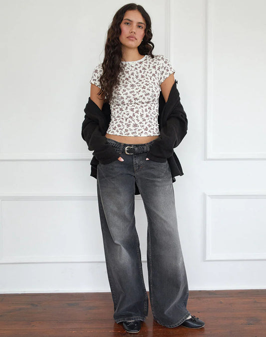 Zana Ribbed Top