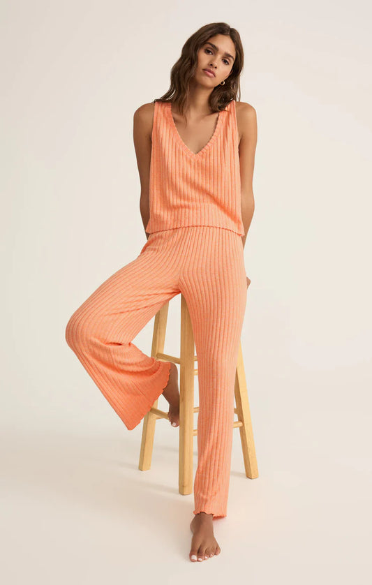 Dawn Smocked Rib Pant