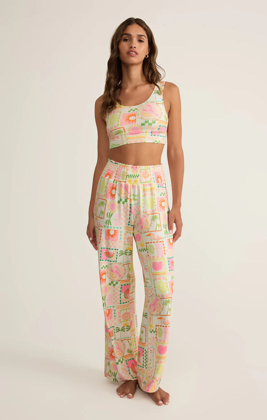 Dawn Smocked PJ Pants