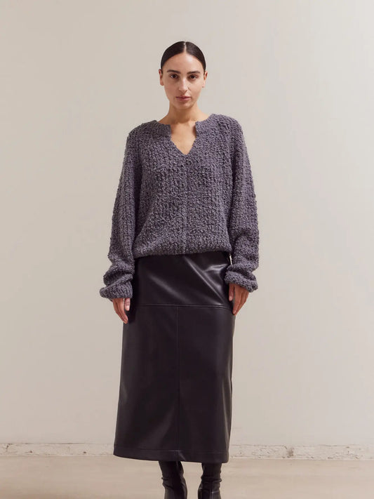 Plush V Sweater