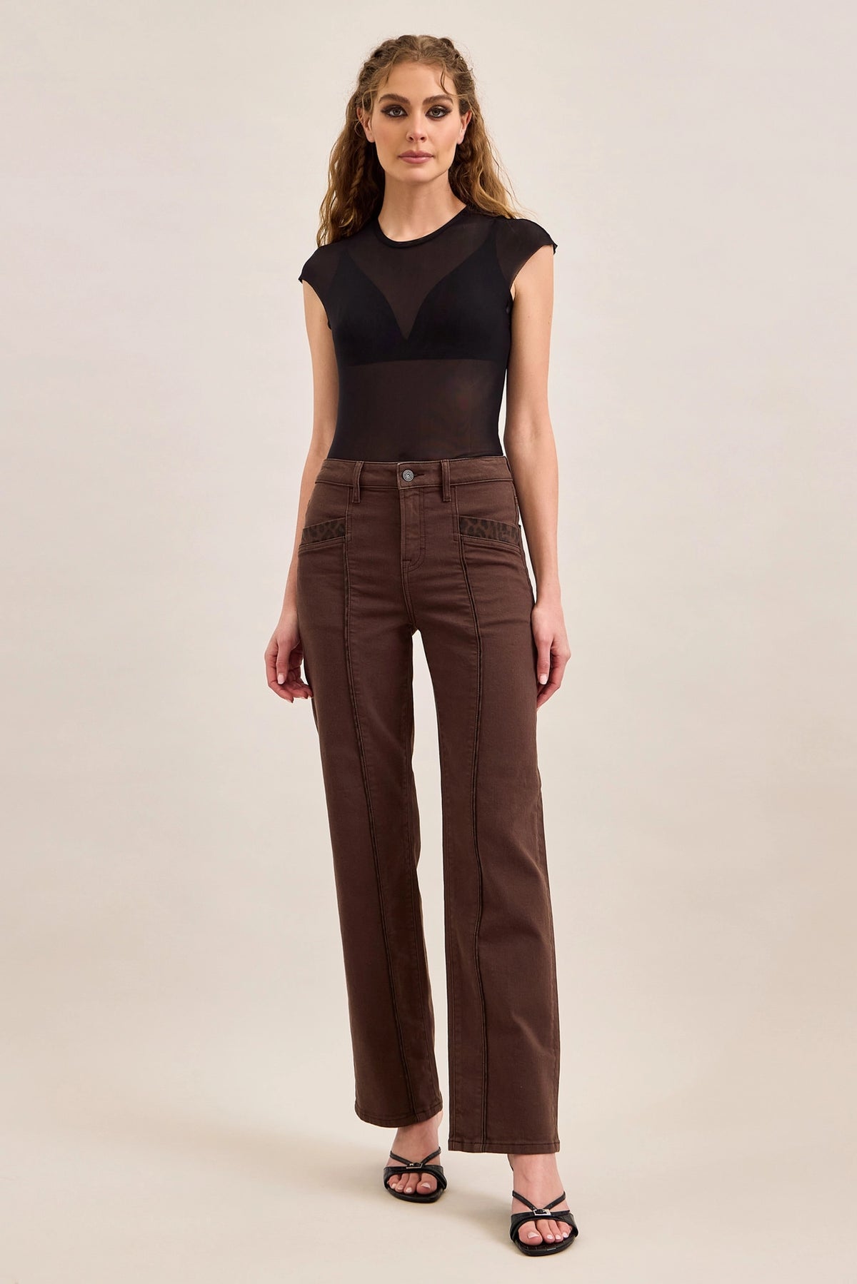 Leopard Detailed Classic Straight