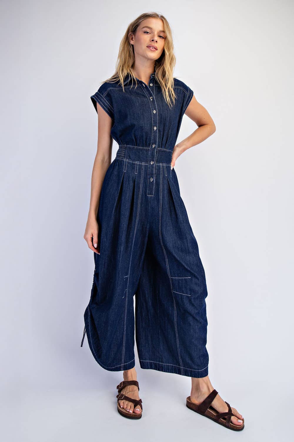 Denim Parachuter Jumper