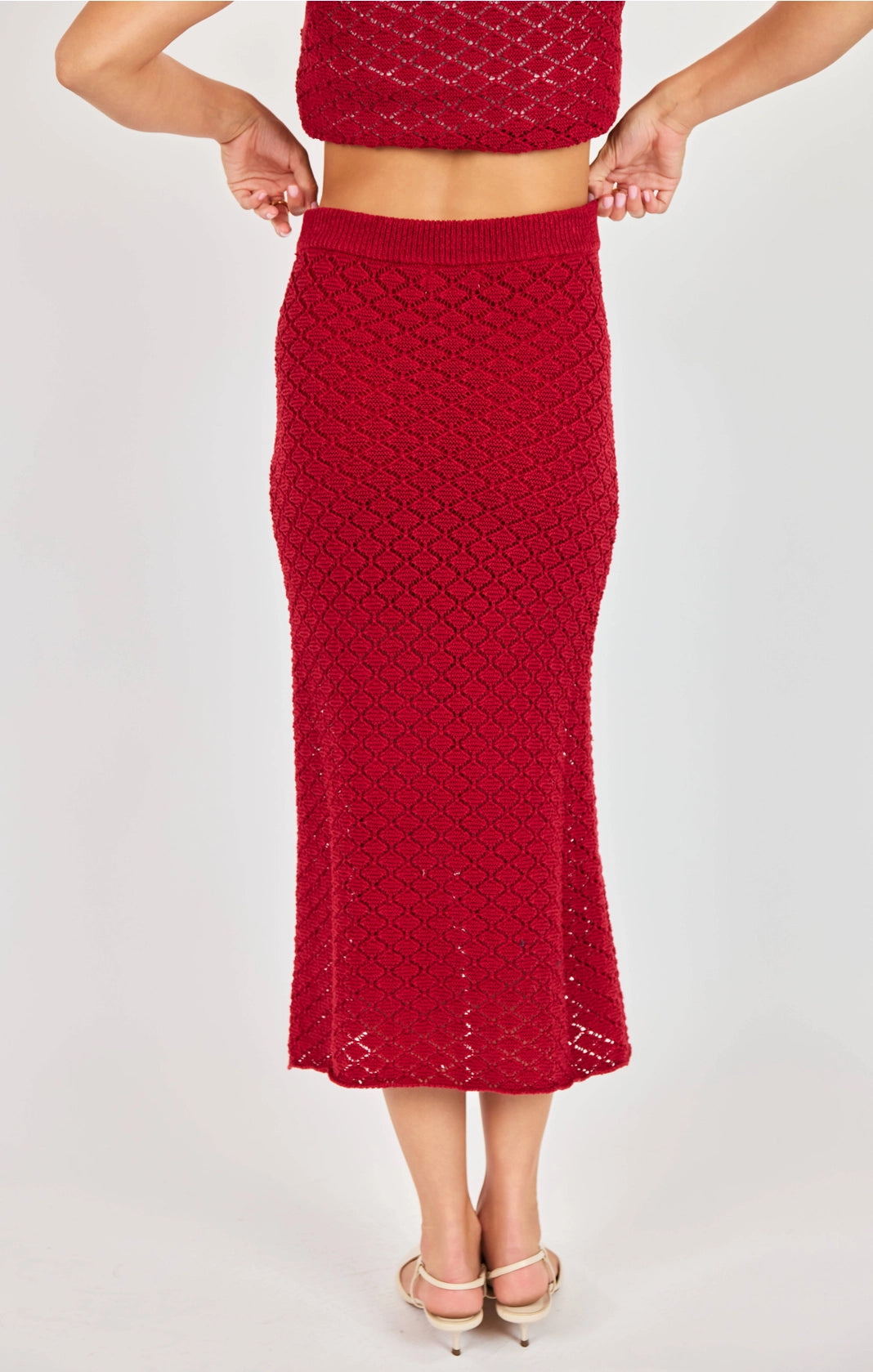 Venus Knit Midi Skirt