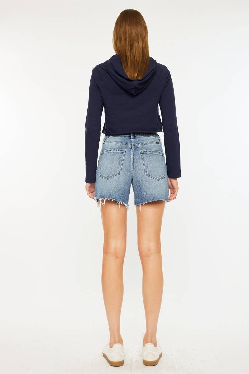 Jessie High Rise Denim Shorts