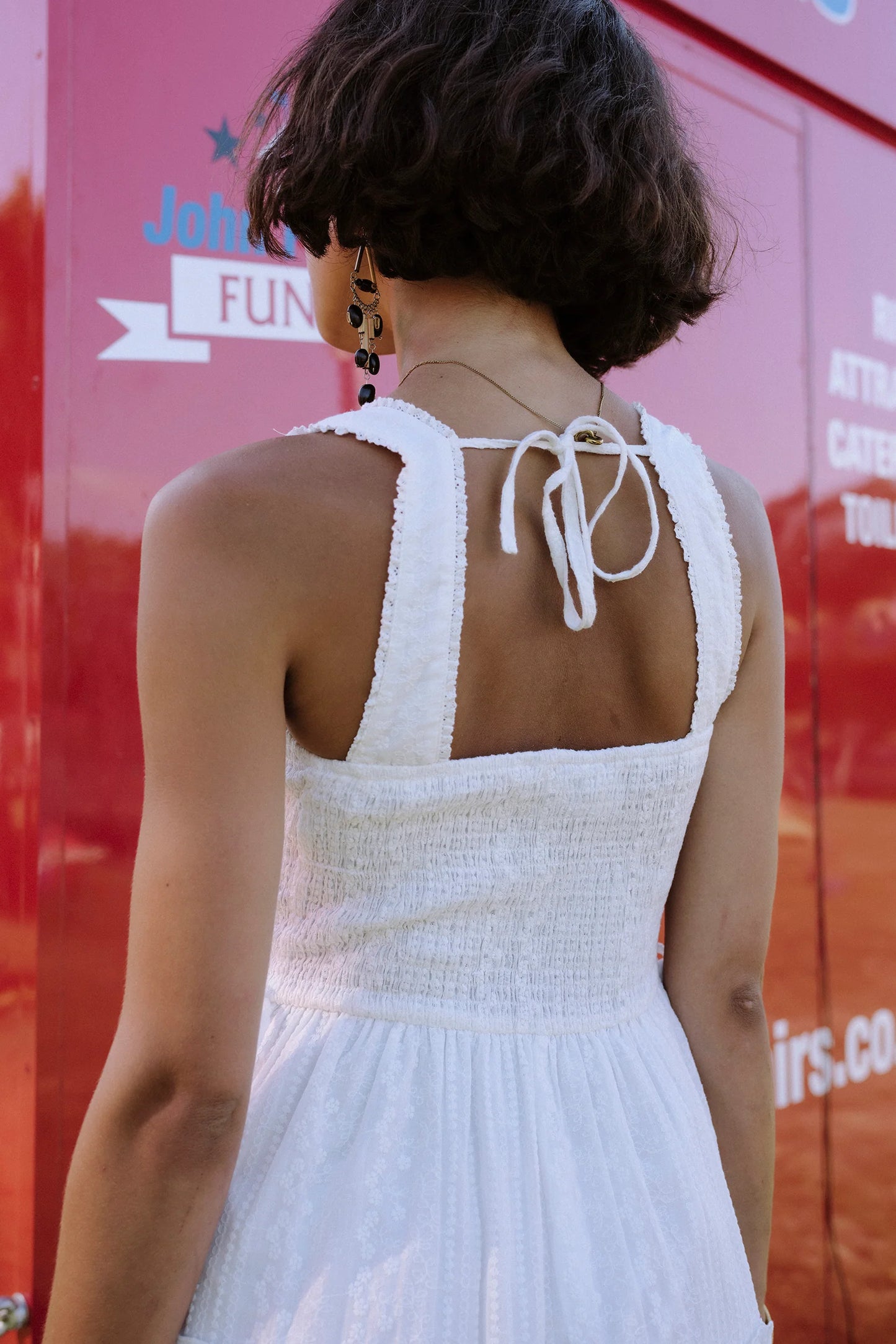 Shell Midi Dress