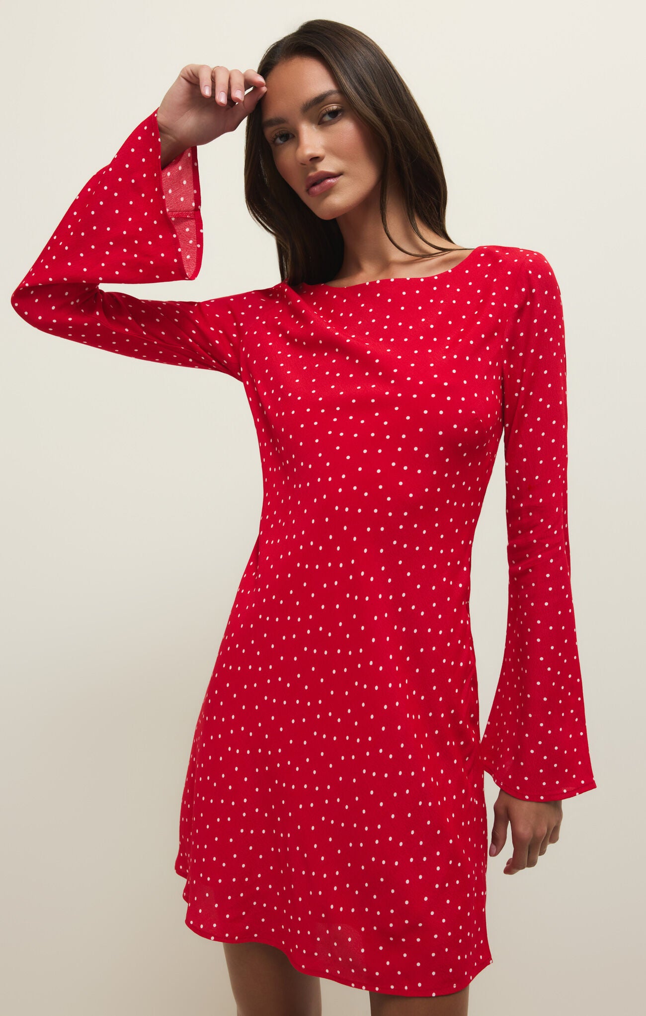 focus pleat smock mini dress in powder blue sovere Cleo Balloon Pintuck Mini Dress - Blue