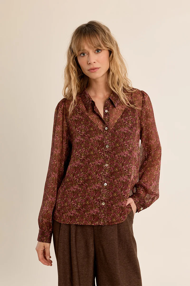 Olga Sheer Blouse