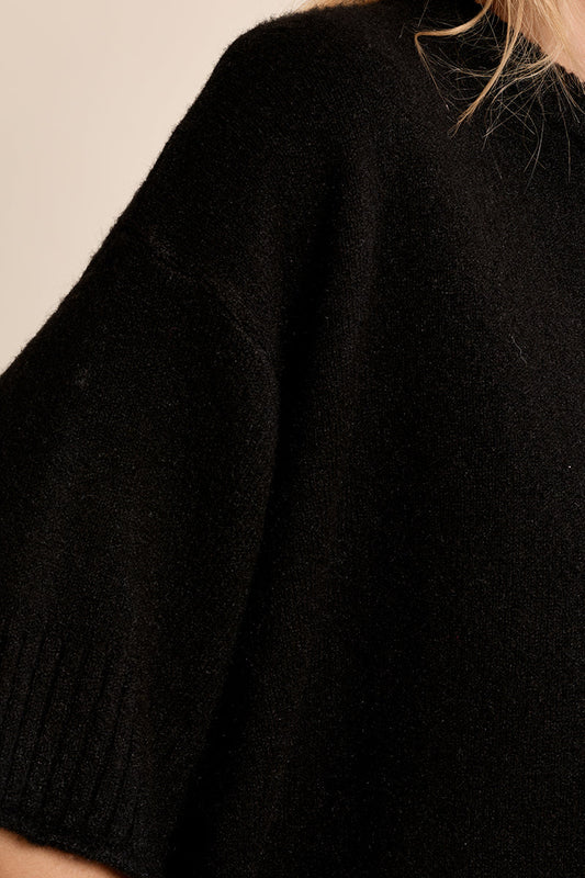 Flared Knit Sweater