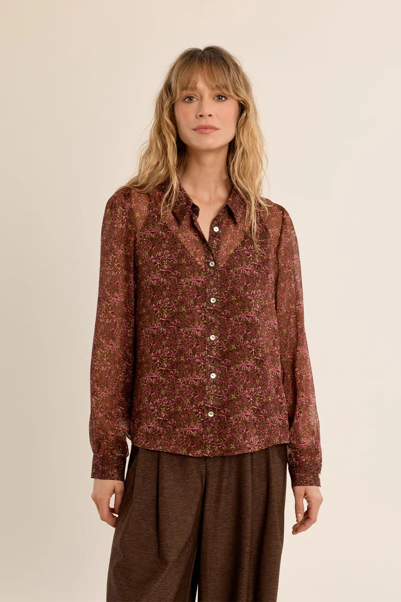 Olga Sheer Blouse