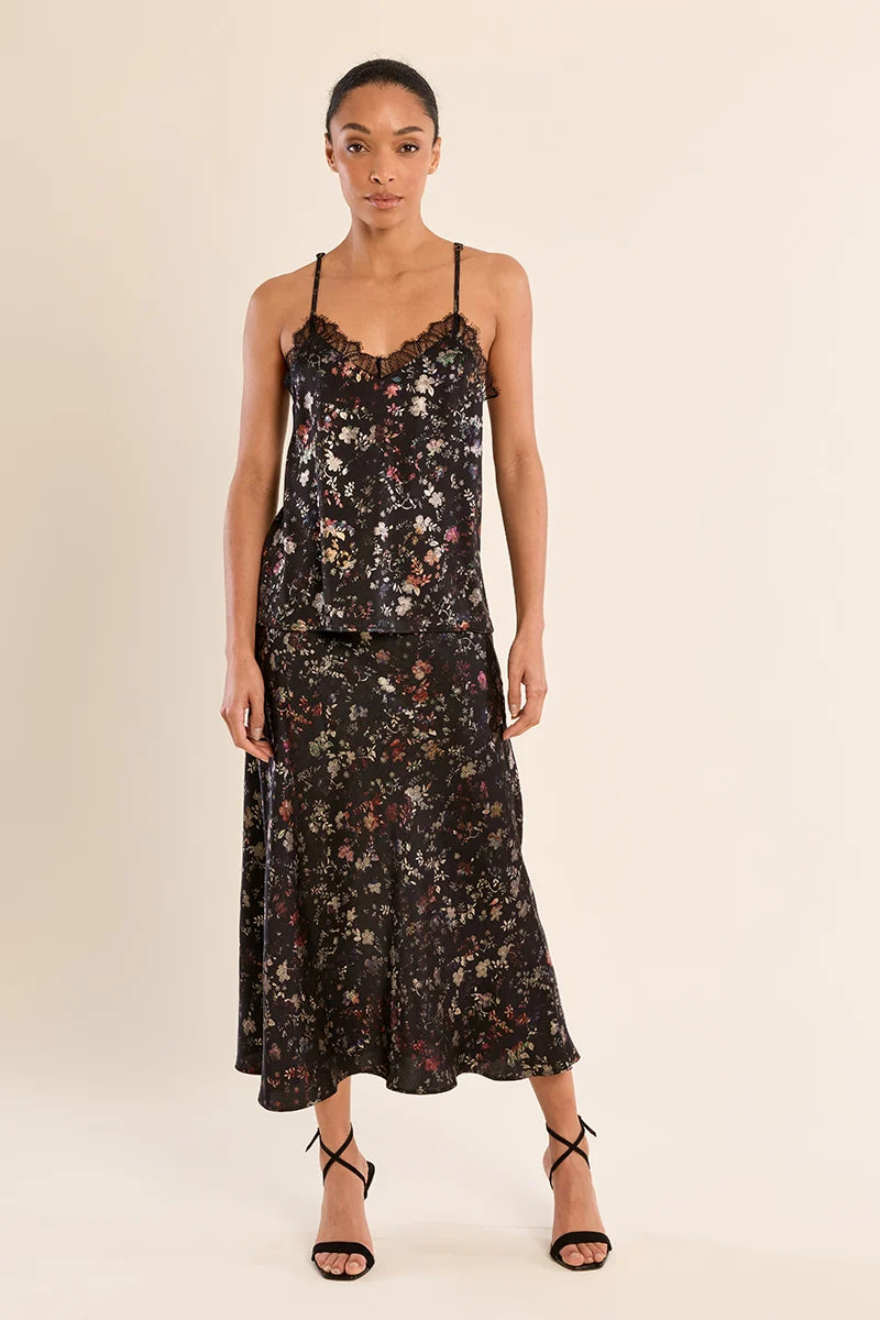 Dezi Iridescent Floral Maxi