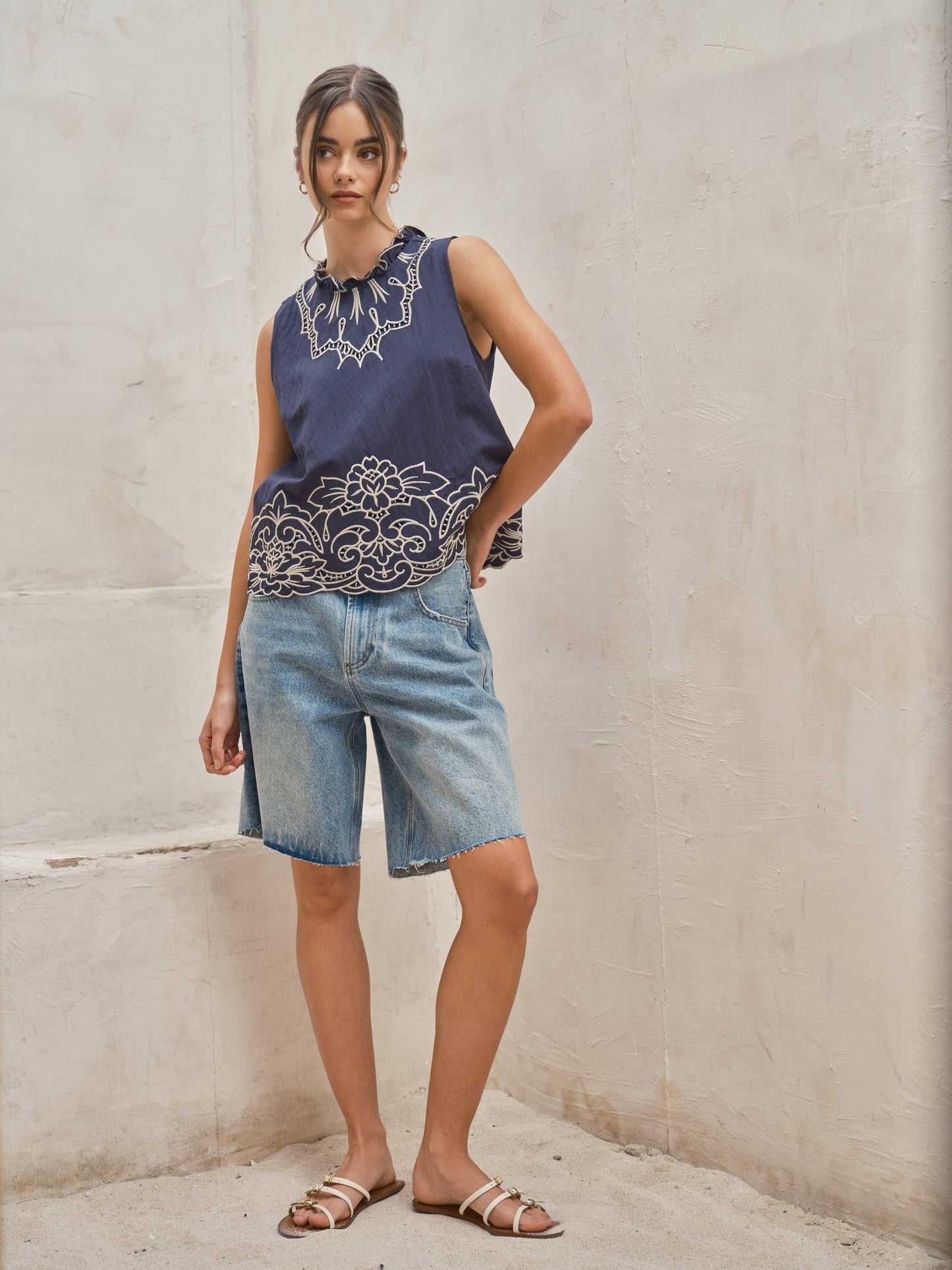 Retro Bermuda Shorts