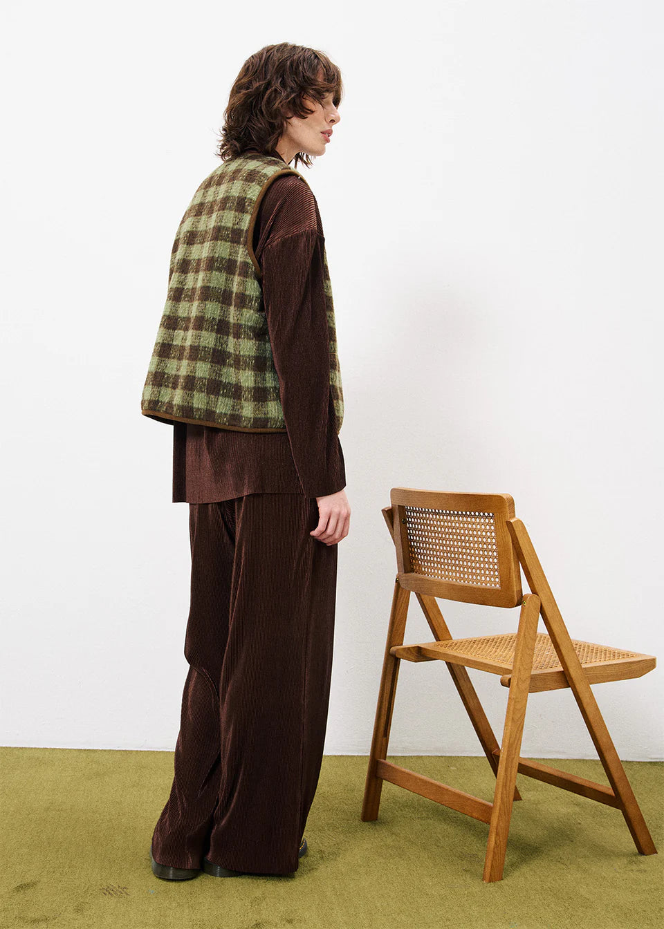 ADEMA Brown Pants