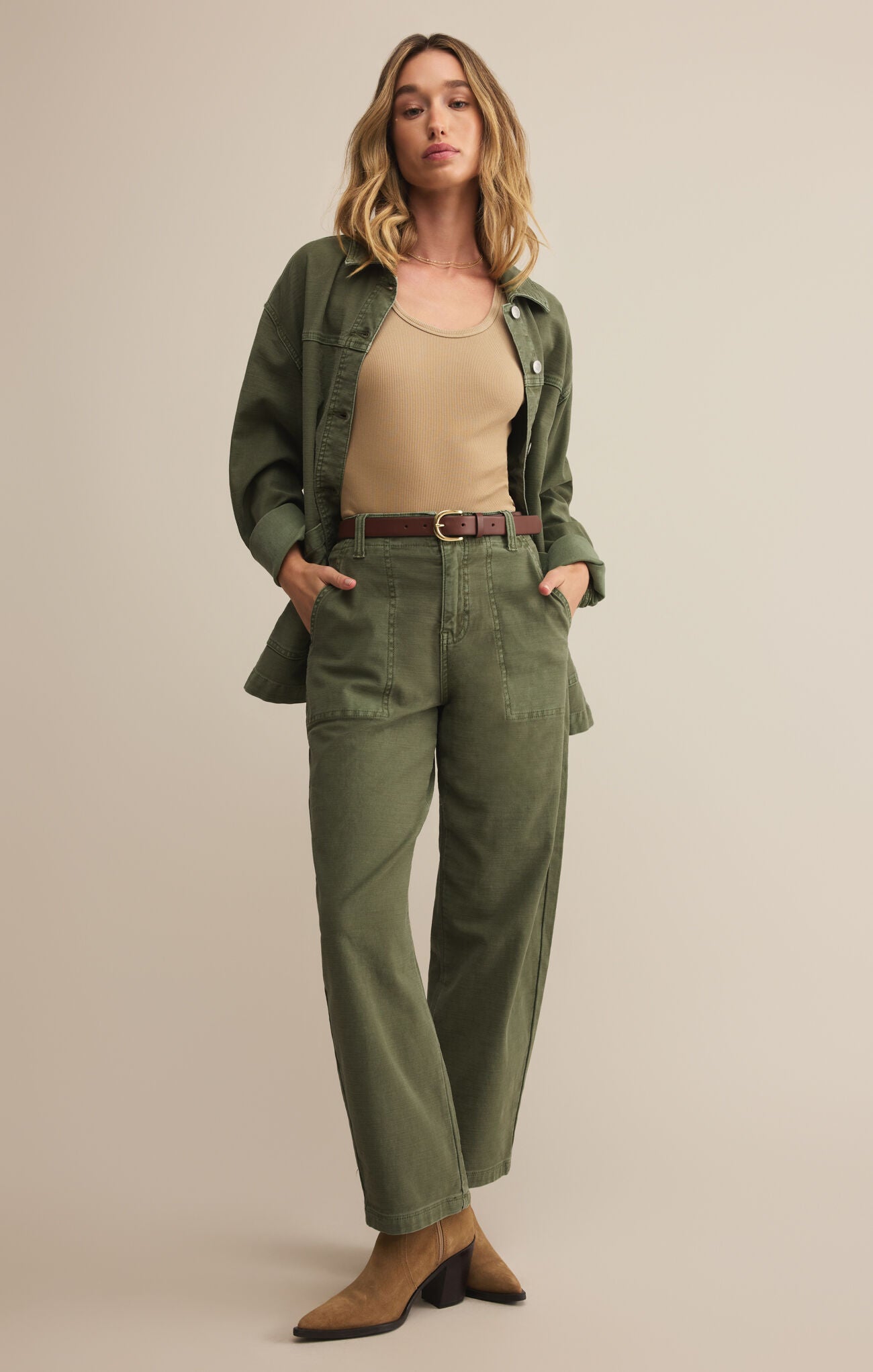 Olivia Twill Pants