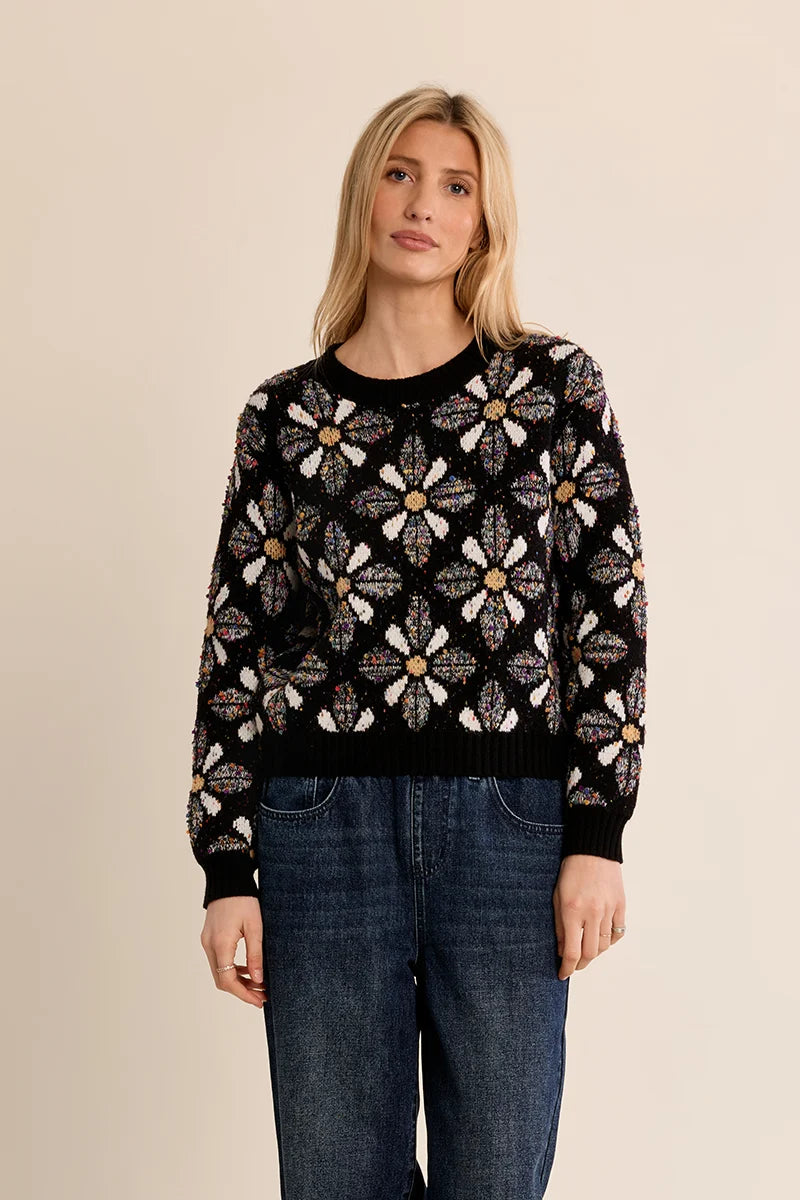 Millie Floral Sweater