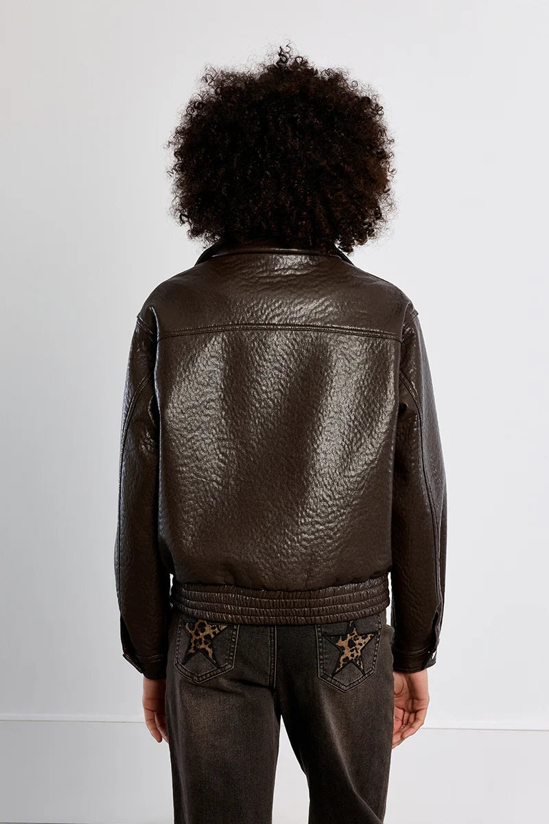 Tamara Faux Leather Jacket