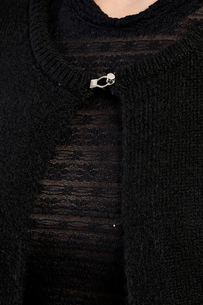 Bella Open Knit Cardigan
