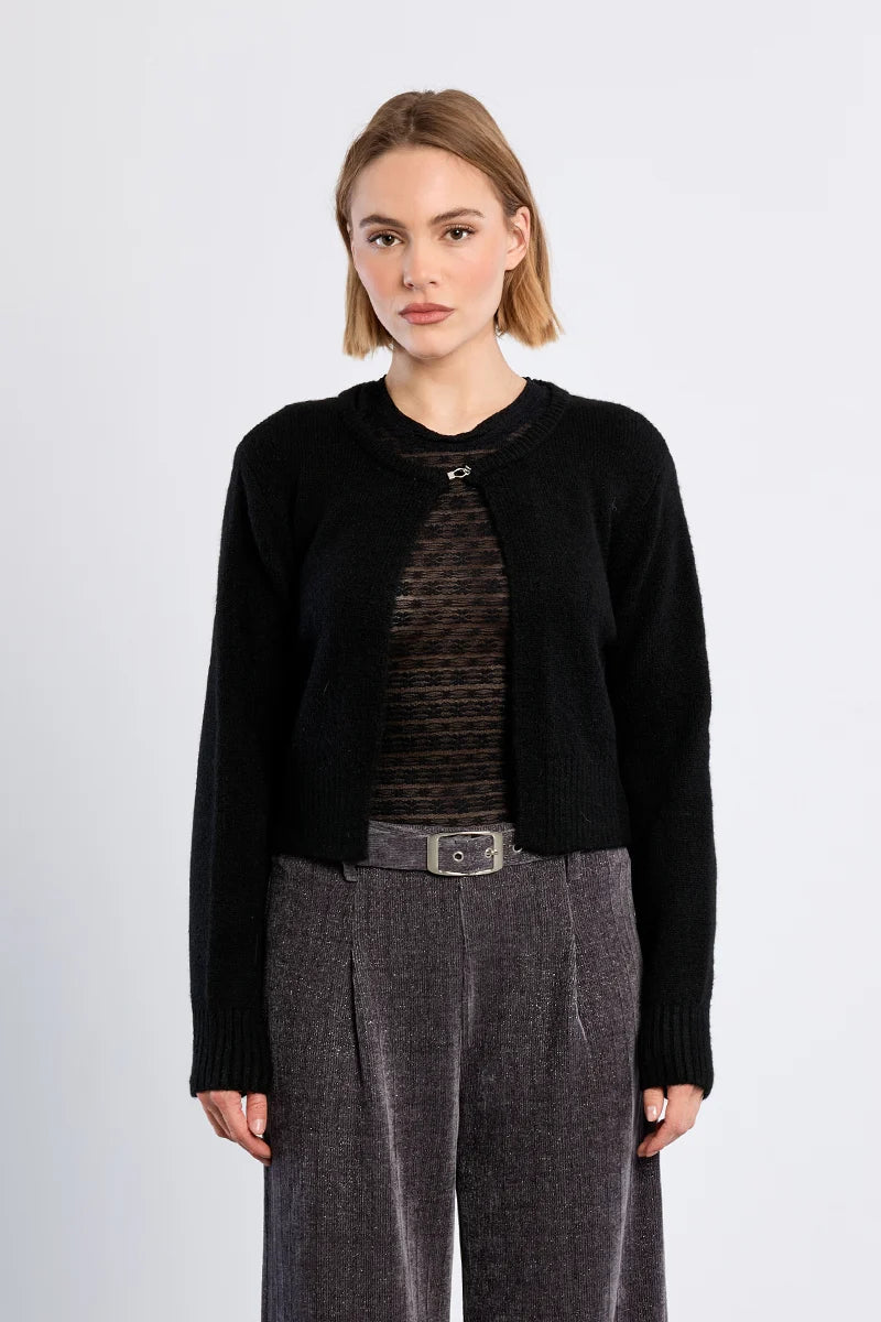 Bella Open Knit Cardigan