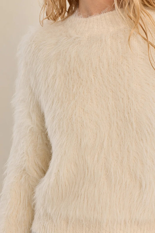 Fluff Me Up Knit Sweater