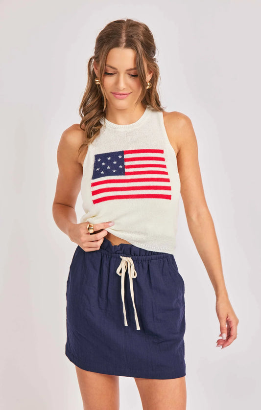 American Spirit Sweater Tank