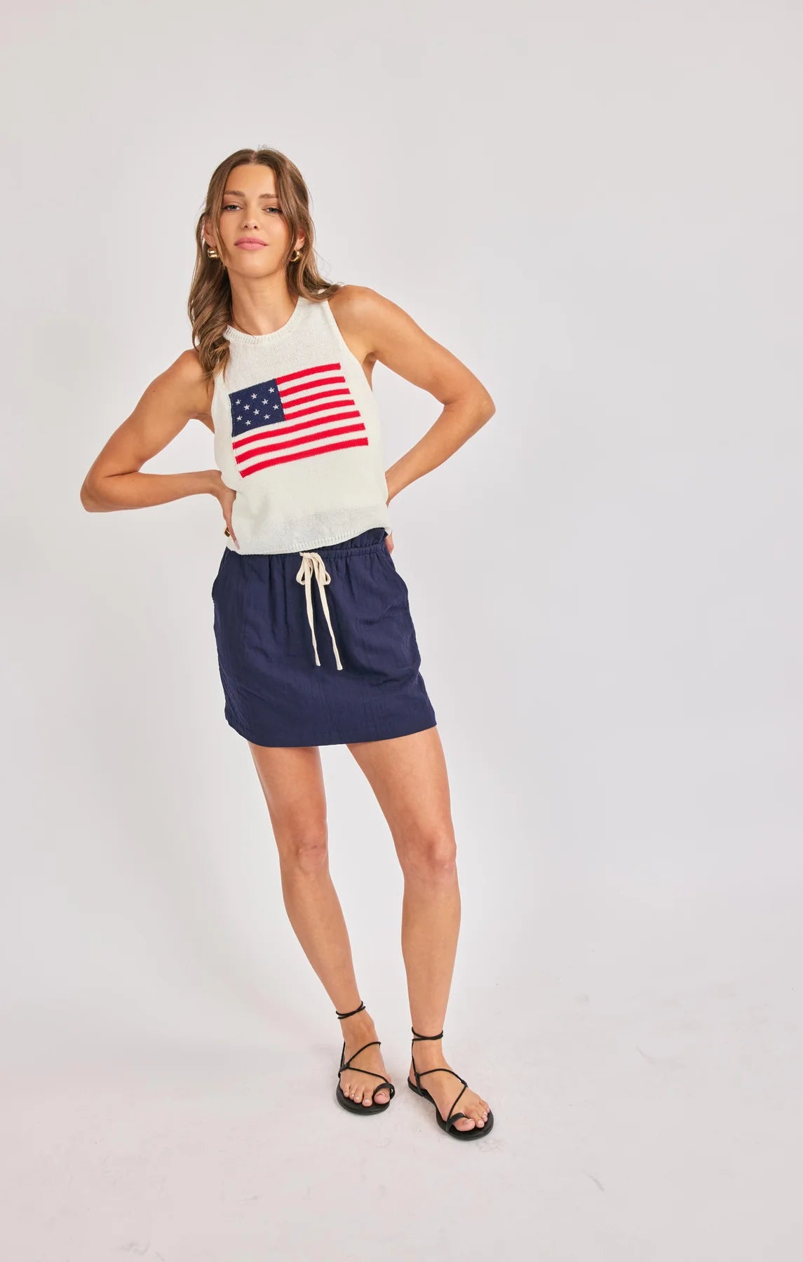 American Spirit Sweater Tank