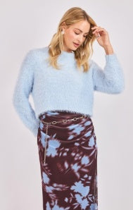Electric Pulse Fuzzy Sweater