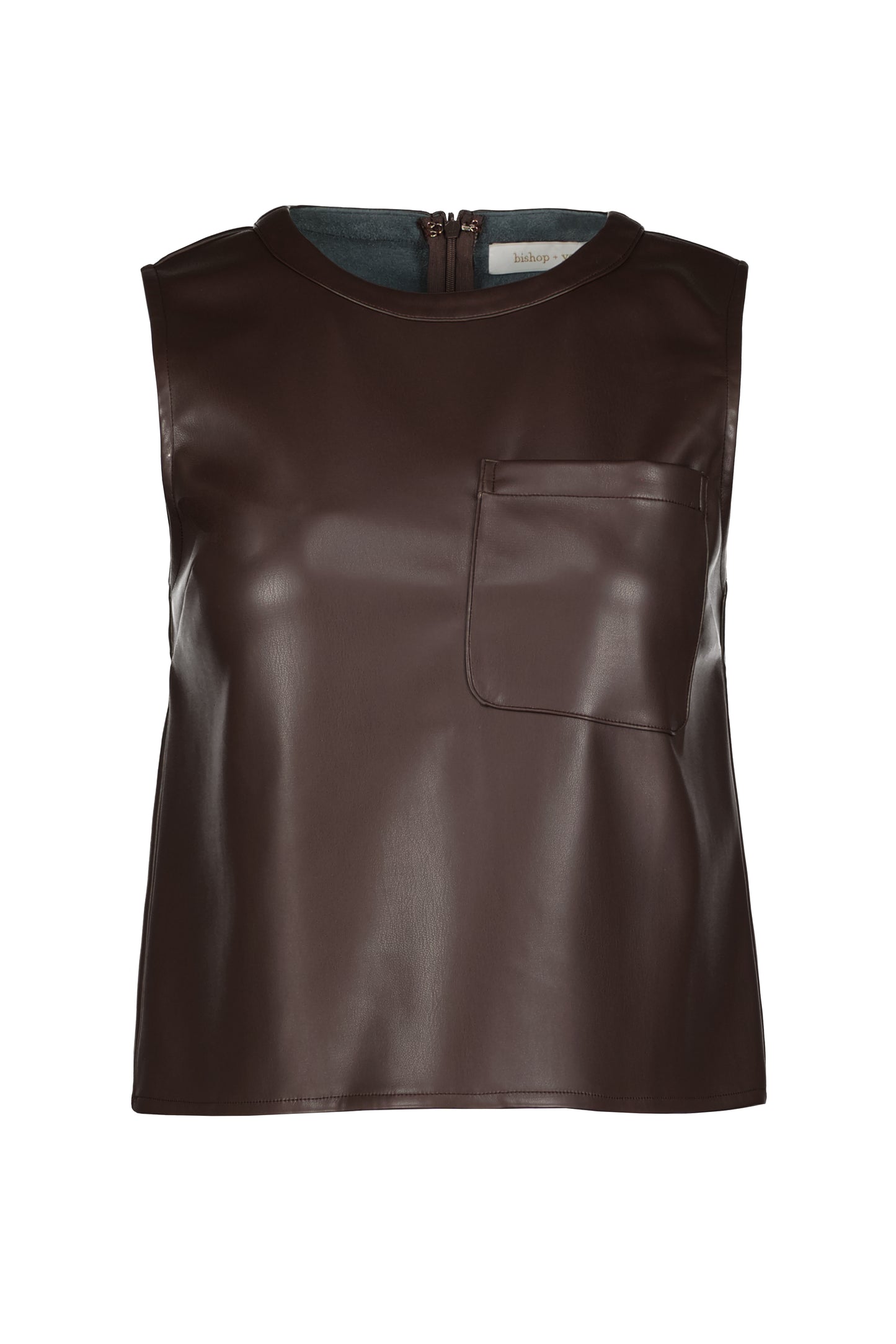 Vaughn Vegan Leather Shell